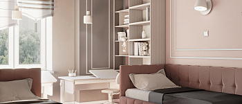 Кровать интерьерная Мирабелла левая