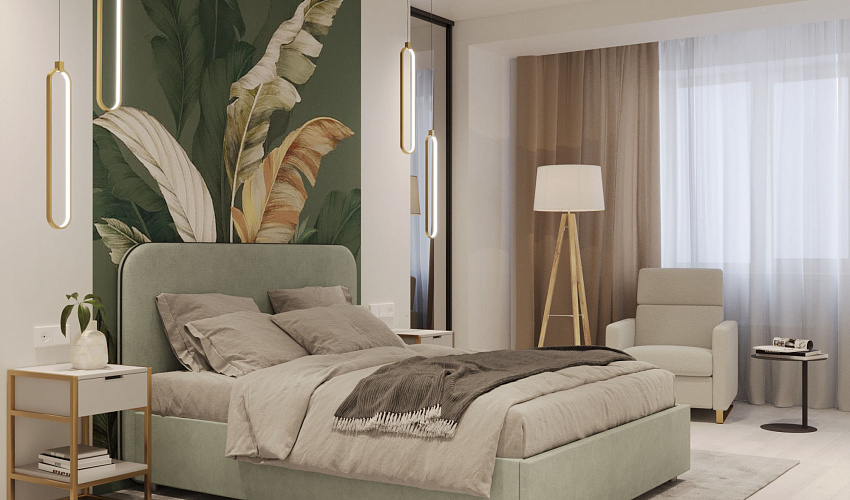 Кровать интерьерная Лилу